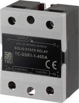 TRU COMPONENTS Halfgeleiderrelais TC-GSR-1-40DA 40 A Schakelspanning (max.): 480 V/AC DC-circuit 1 stuk(s)