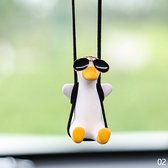 WiseGoods Premium Duck Car Hanger - Canetons Mirror Hanger - Cadeau - Embellissement de miroir de voiture - Accessoires de vêtements pour bébé décoratifs - Décoration