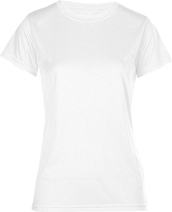 Damessportshirt 'Performance T' met korte mouwen White - M