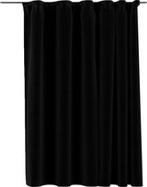 vidaXL-Gordijn-linnen-look-verduisterend-met-haken-290x245-cm-zwart