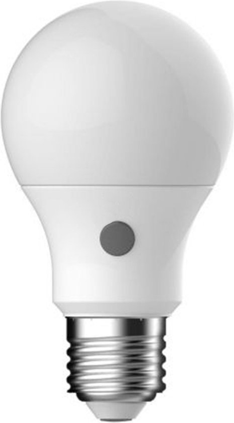 Energetic LED Bulb A60 E27 8.8W 2700K 230V - Mat - Met dag/nacht sensor - Warm Wit