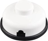 Interrupteur de sol Witte rond avec bouton blanc - 230V - 300W