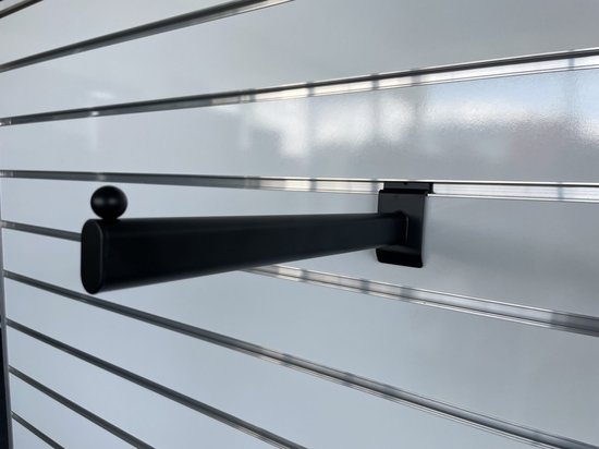 5 pièces! Slatwall / Mur latté Barre de présentation Droit 40 cm