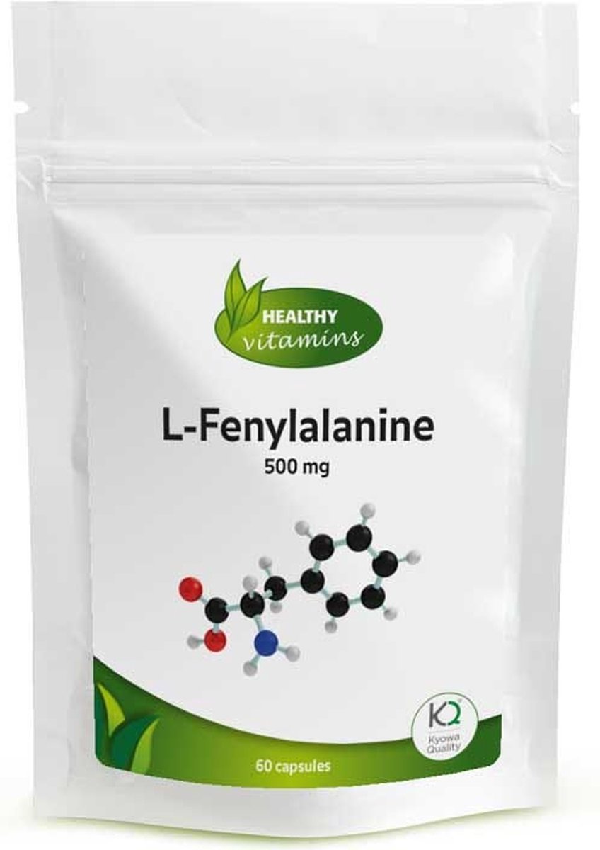 Goedkoopste L-Fenylalanine | 60 capsules | 500 mg