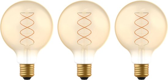 Proventa LED Filament lamp E27 - ⌀ 95 - Dimbaar - Warm wit