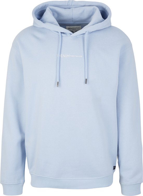 TOM TAILOR DENIM heren Basic trui 202212 Strickpullover V-Ausschnitt , 13160 - Knitted Navy Melange, 3XL