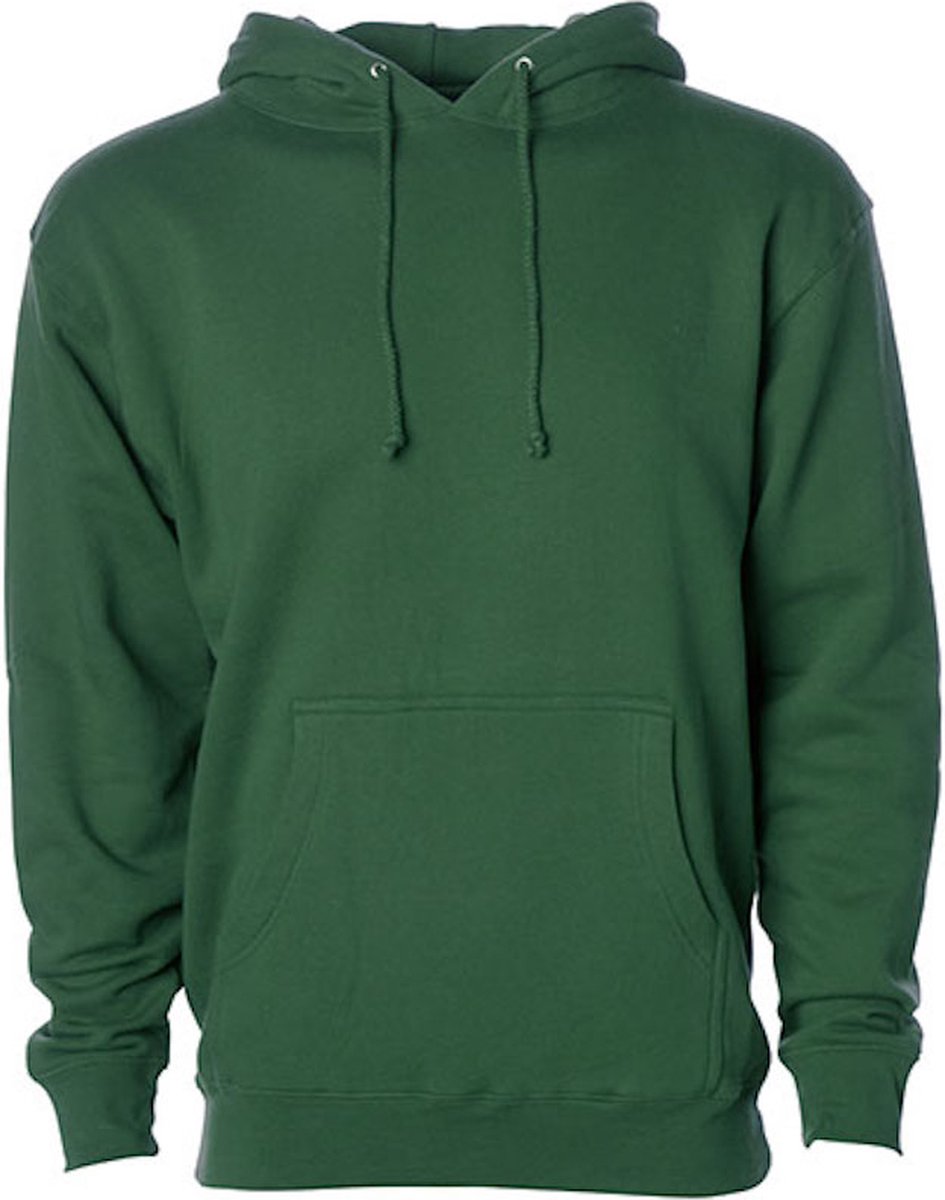 Independent Men´s Heavyweight Hooded Pullover Dark M Groen