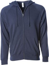 Unisex Midweight Special Blend Zip Hoodie Classic Navy - L