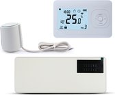Quality Heating - Série QH-W - Set - Commande de zone de Chauffage par le sol - Commande sans fil - Thermostat