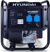 Hyundai convertisseur groupe électrogène essence 3000W - Agrégat - Groupe électrogène 212cc - Très léger
