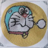 Punch Needle pakket - Borduurring met Borduurnaalden en Borduurgaren -Compleet creatief hobby voorbedrukte borduurpakket - Cartoon Cat helm