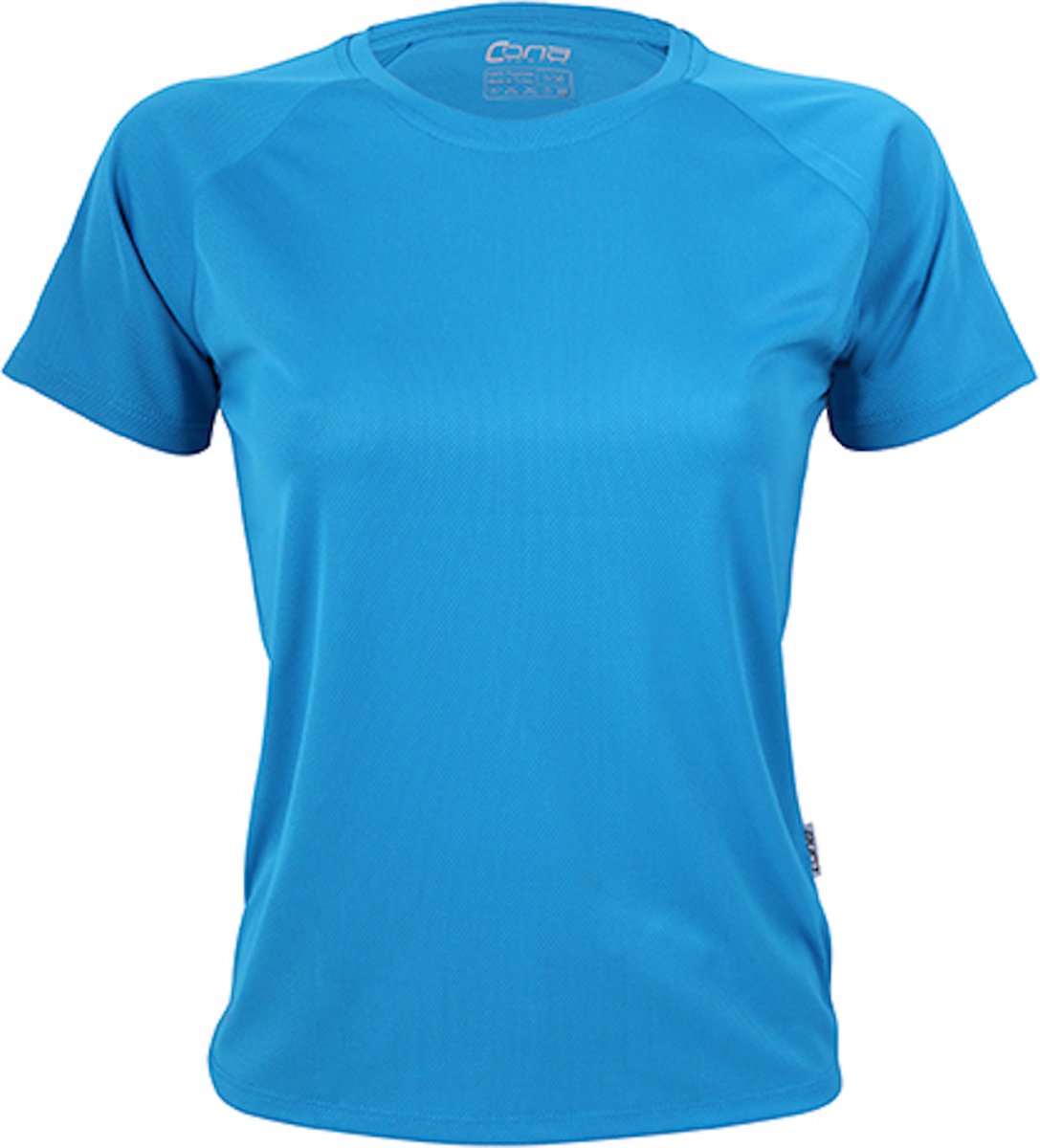 Damessportshirt 'Tech Tee' met korte mouwen Azure Blue - S