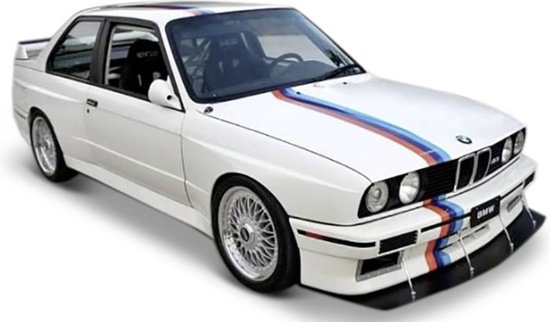 Foto: Bburago bmw m3 e30 88 1 24 auto