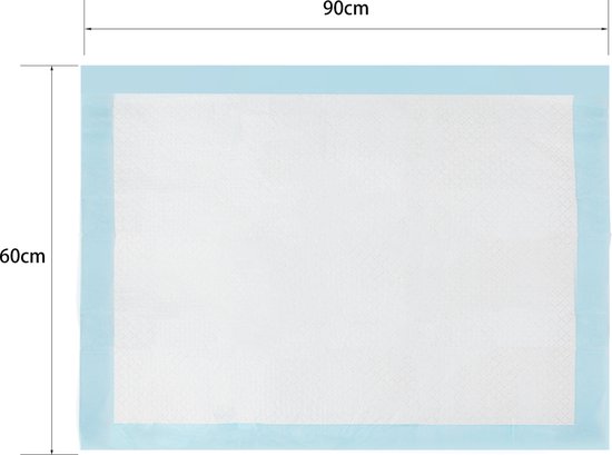 Nobleza Puppy Training Pads – Plasmatjes Hond – Zindelijkheidstraining – 60x90 cm – 100 Stuks