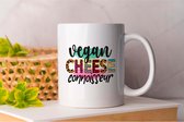 Mok Vegan Cheese Connoisseur - Cheese - Fun - Funny - Kaas - Grilled - Love Cheese - Food - Voedsel - Cute - Gift