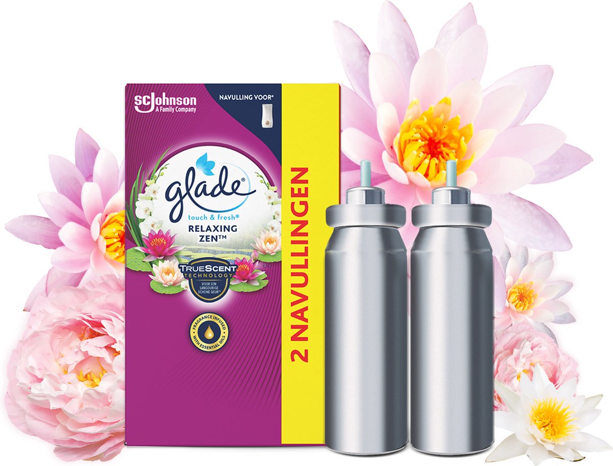 Glade Touch & Fresh Ricarica Relaxing Zen 3 x 10 ml