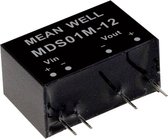Mean Well MDS01M-15 DC/DC-convertermodule 67 mA 1 W Aantal uitgangen: 1 x Inhoud 1 stuk(s)