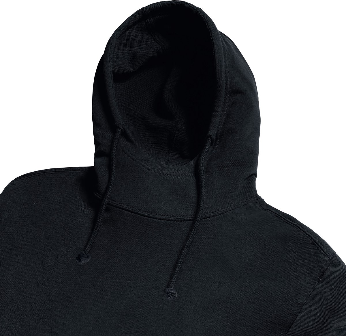 Pure Organic Hoodie met capuchon ‘Russell’ Zwart