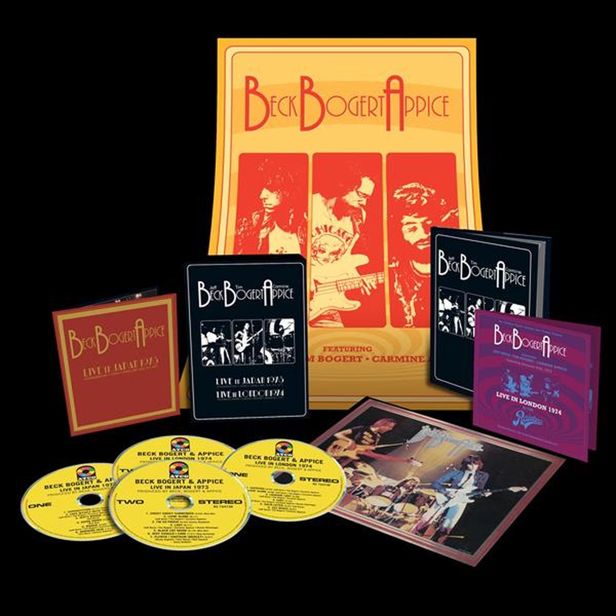 Beck, Bogert & Appice - Live in Japan 1973 & Live in London 1974 (4CD), Beck, Bogert & | bol Beck, Bogert & Appice - Live in Japan 1973 & Live in London 1974 (4CD), Beck, Bogert & | bol