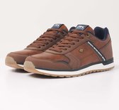 ALDER Heren sneakers laag - Cognac - maat 41