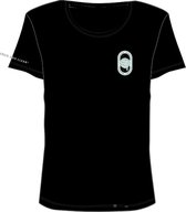 LOUD AND CLEAR® - T-Shirt - Shirt - Zwart -Back Print - Rug Opdruk - Heren - Dames - Maat XL