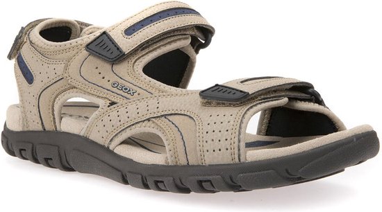 Geox Uomo Strada Sandalen Beige EU 45 Man