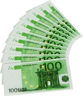 Serviettes 100 euros - 10 pièces