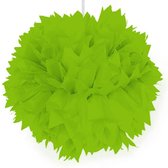 Folat - Pompom lime groen 30 cm per stuk