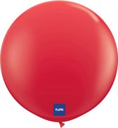 Folat - Folatex ballon XL 90 cm (per stuk) Rood