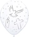 Folat - Ballonnen Communie (8 stuks) - communie versiering - communie