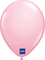 Folat - Folatex ballonnen Metallic Roze 30 cm 10 stuks