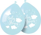 Folat - Ballonnen Baby Shower Blauw 8 stuks 30 cm
