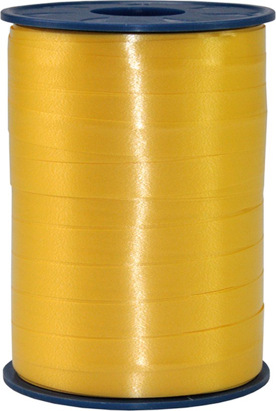 Lint geel 10mm 250 meter - Ballonnenkoning ONLY