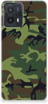 GSM Hoesje Motorola Moto G23 | G13 Smartphonehoesje Camouflage