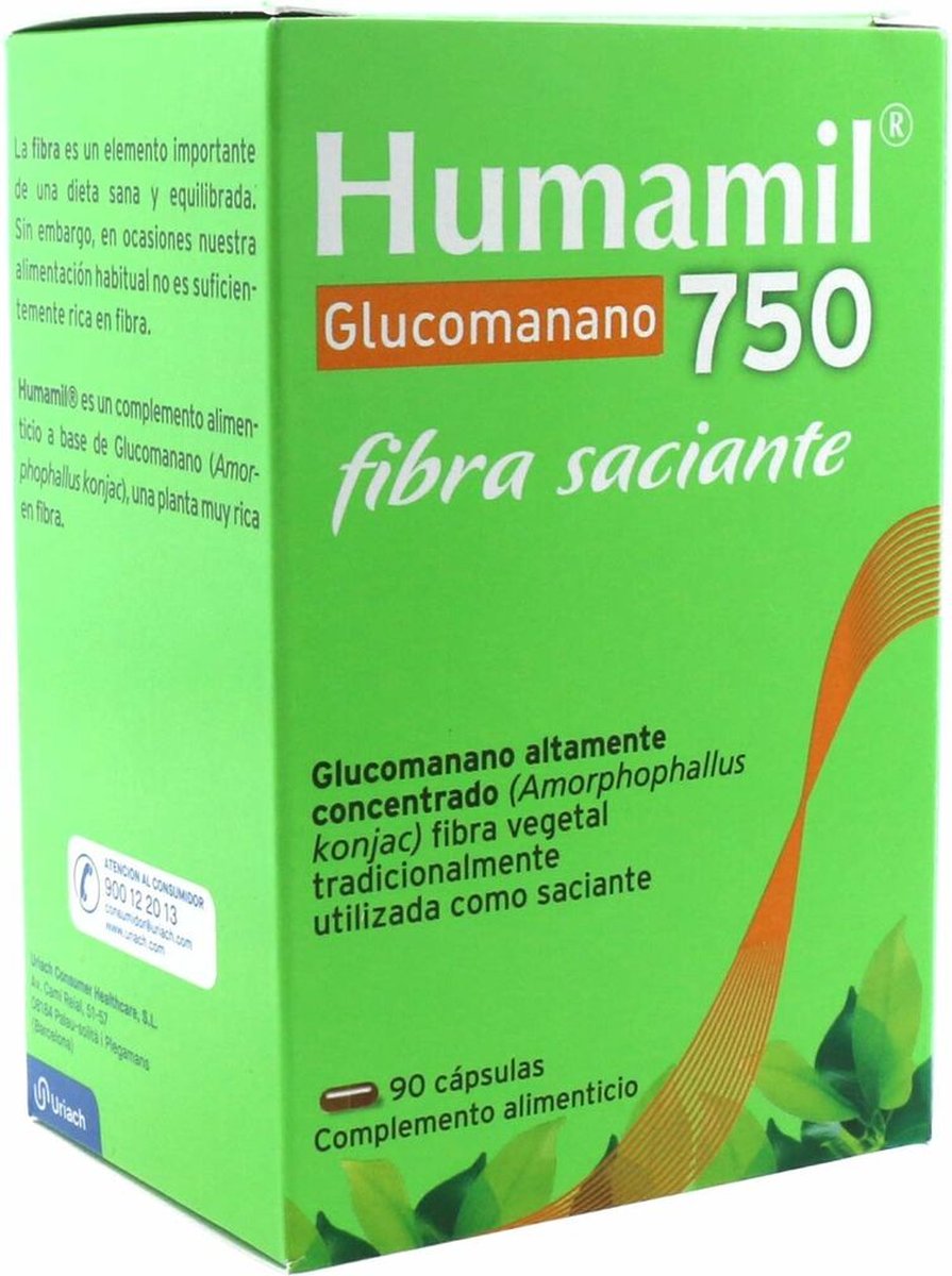 Capsules Humamil 90Units Vegetable fibre
