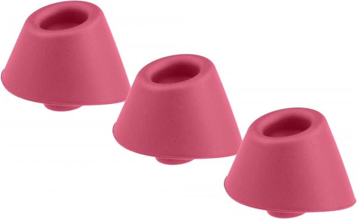 Goedkoopste Womanizer Heads - Kapjes voor Womanizer Duo - Roze - S - 3 stuks