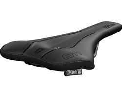 Selle SQlab Ergowave Active 611 S-Tube - VTT Tech & Trail - Mousse Superlicht - Zwart - 13cm
