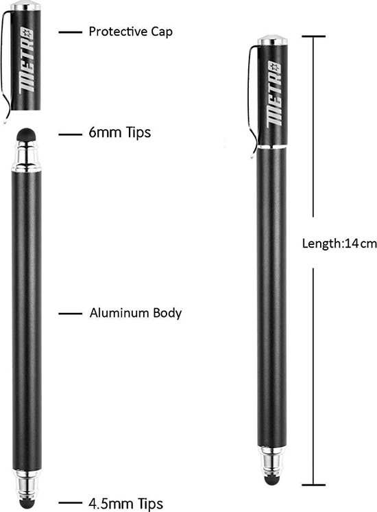 Tablet Stift für Alle Tablets, 2 in 1 Stylus Pen, SENKUTA Touchscreen Stift für Alle Tablets