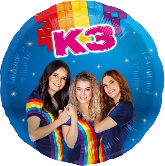 Folat - Folieballon K3 Party 45 cm