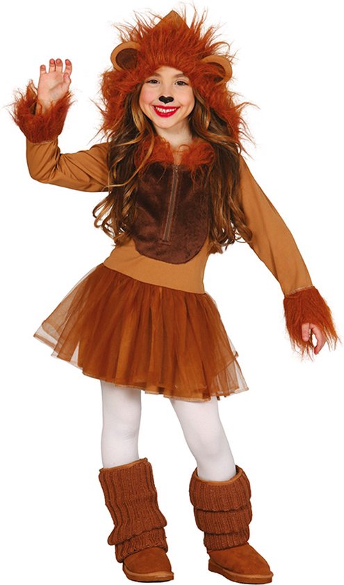 Fiestas Guirca - Kostuum Leeuw (5-6 jaar)