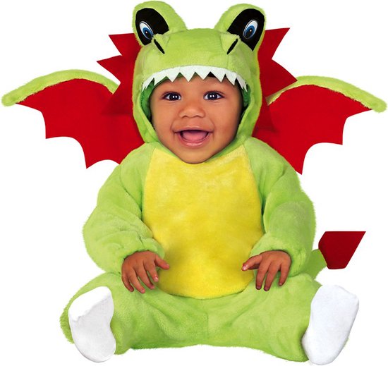 FIESTAS GUIRCA, SL - Costume de dragon pour bébé - 92/98 (1-2 ans) -  Costumes pour enfants
