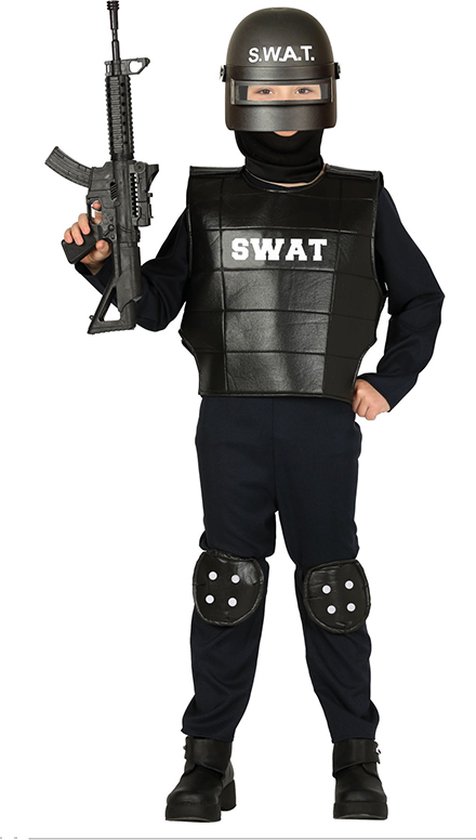 Fiestas Guirca - Police Officer SWAT kinderen (7-9 jaar)