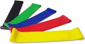 SOROH | Weerstandsbanden set (5stuks) | Fitness Elastiek | Elastiek banden | Resistance Band | Weerstandsbanden | Set van 6 Resistance Banden | Fitness elastiek | Fitness | Muscle Bands | Booty bands | Fitnessset