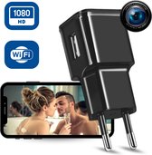 Spy Camera - Verborgen - Spionage - Geheime - Spion - Beveiliging - Wifi Met App - Inclusief 64GB Geheugenkaart - Adapter