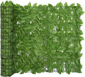 vidaXL-Balkonscherm-met-groene-bladeren-500x100-cm