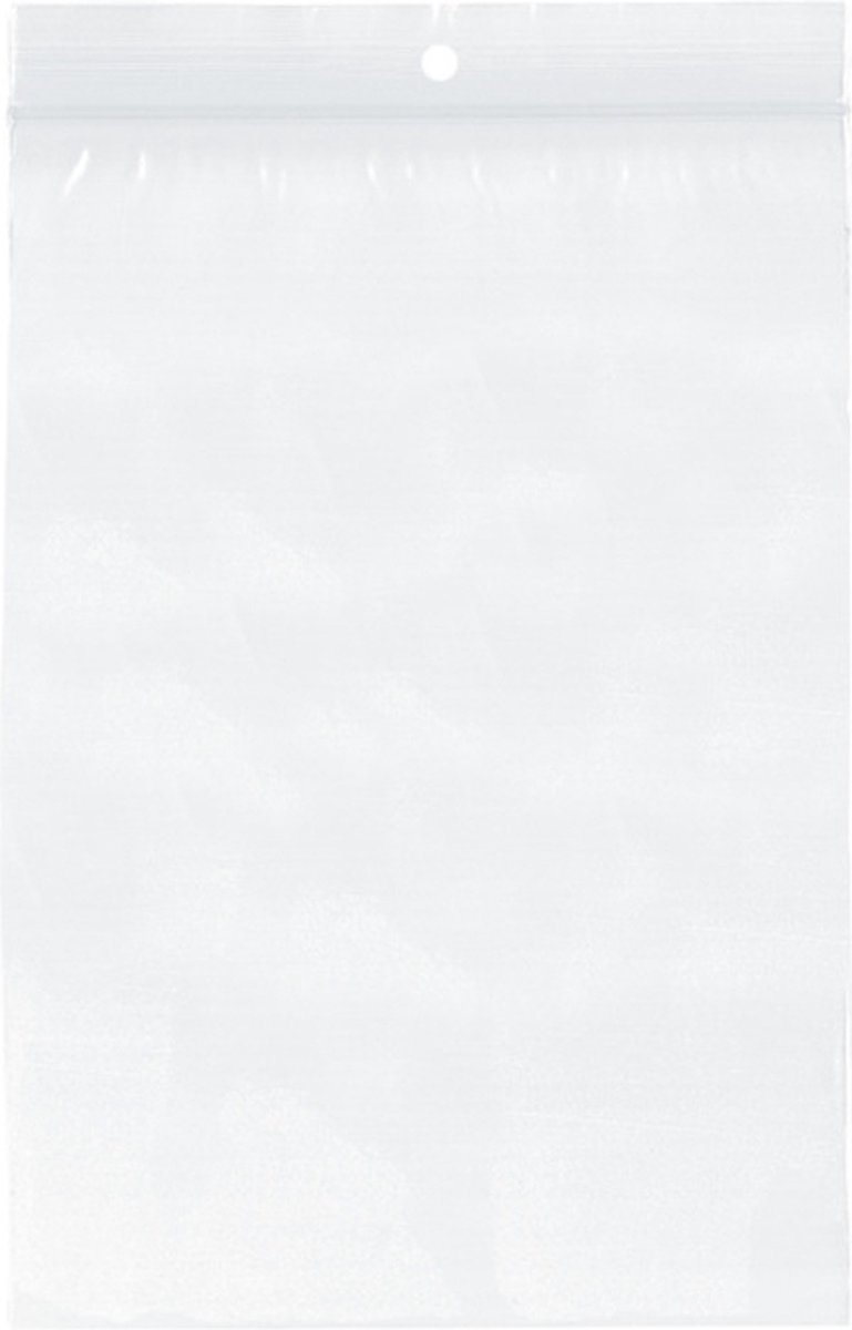 gripzak Raadhuis 160x230mm zonder schrijfvlak, doos 10x100 stuks