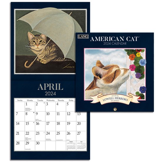 American Cat Mini Kalender 2024