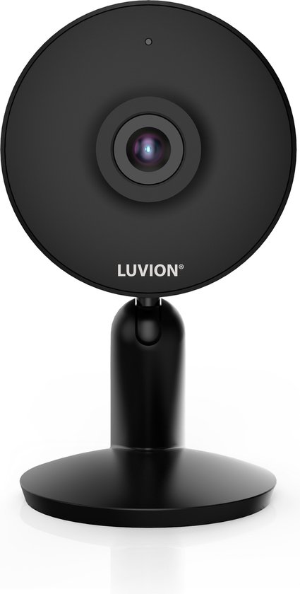 LUVION® Smart Optics Mini HD Wifi Baby Camera - Black Edition - Babyfoon camera met app voor Smartphone en Tablet - Luvion