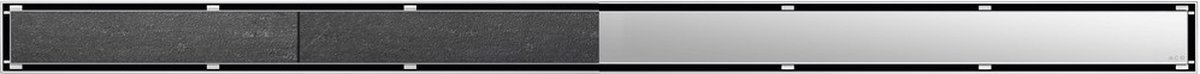 Aco Showerdrain rooster 800mm twist solid+tile 87x795 rvs, rvs