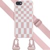 Roze, Irregular Check Sand Pink